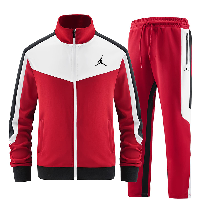 Men's casual sportswear long sleeve jogging suit